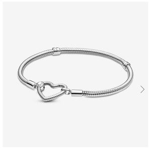 Pandora Heart Closure Chain Bracelet